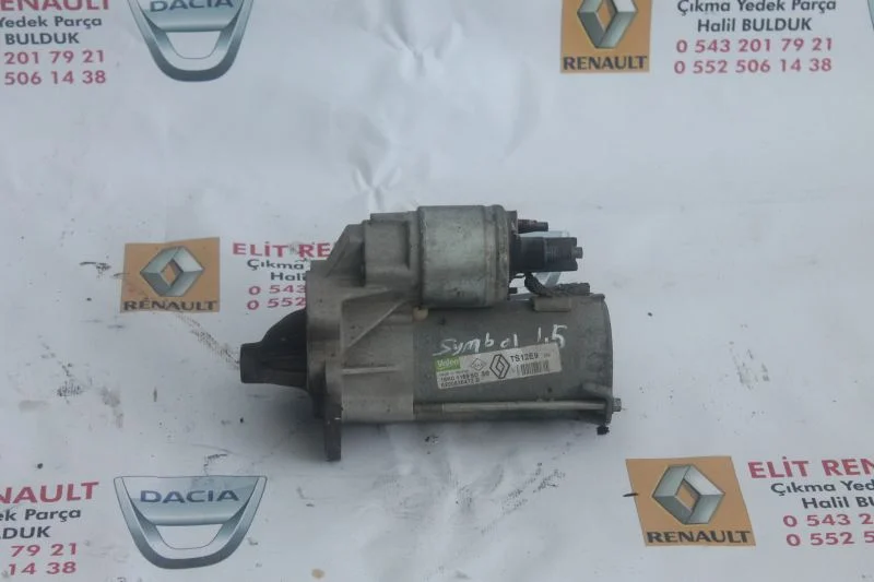Renault Symbol Marş Dinamosu 1.5 Dizel Çıkma Orjinal 2009 - 2012