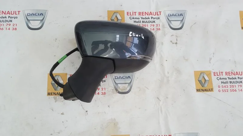 Renault Clio 4 Sol Ayna Elektrikli Katlanır Ledli Çıkma Orjinal 2016 - 2019