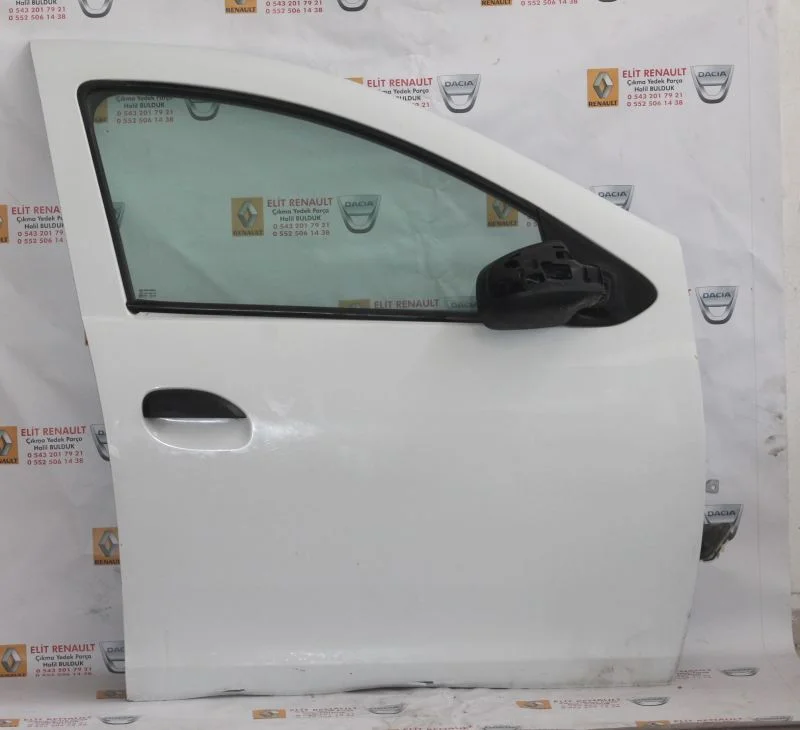 Renault Symbol 4 Sağ Ön Kapı Hatasız Beyaz 2013 - 2016 Çıkma Orjinal