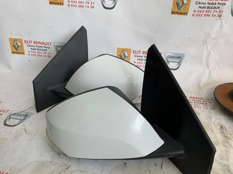 Renault Fluence Sol Ayna Elektrikli Çıkma Orjinal