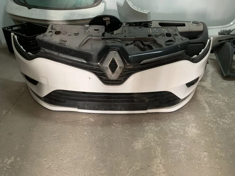 Renault Clio 4 Ön Tampon Beyaz Çıkma Orjinal 2013 - 2019