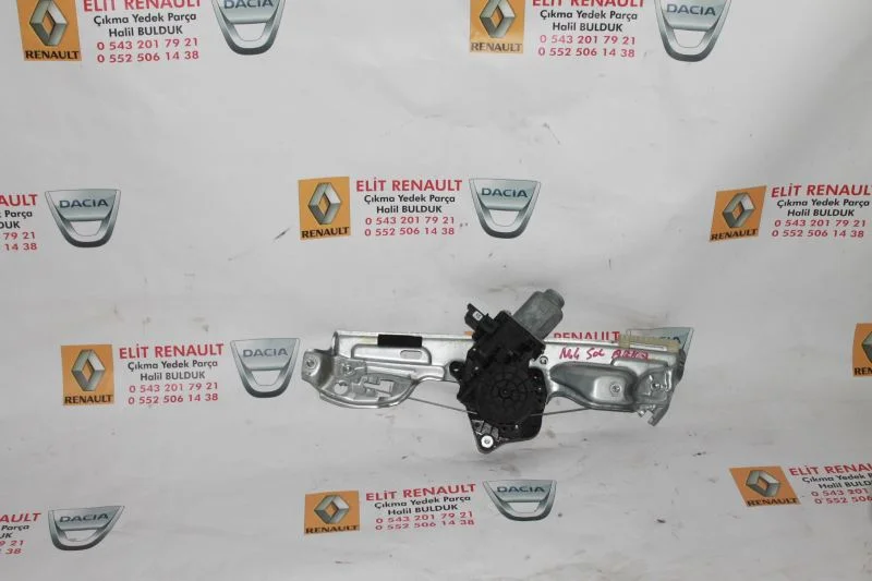Renault Megane 4 Sol Arka Cam Krikosu 2016 - 2018 Çıkma Orjinal